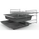 COOKER FREE STANDING  HKR390050 (ΚΕΡΑΜΙΚΗ / 66LT / A / INOX / POP / ΟΘΟΝΗ)